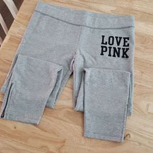 Pink sweatpants
